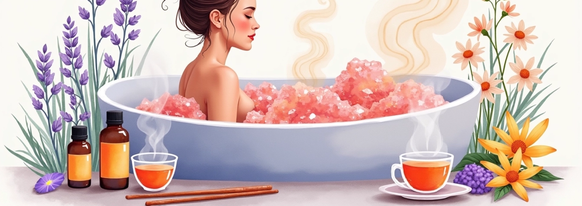 Techniques de relaxation utilisant des produits bio